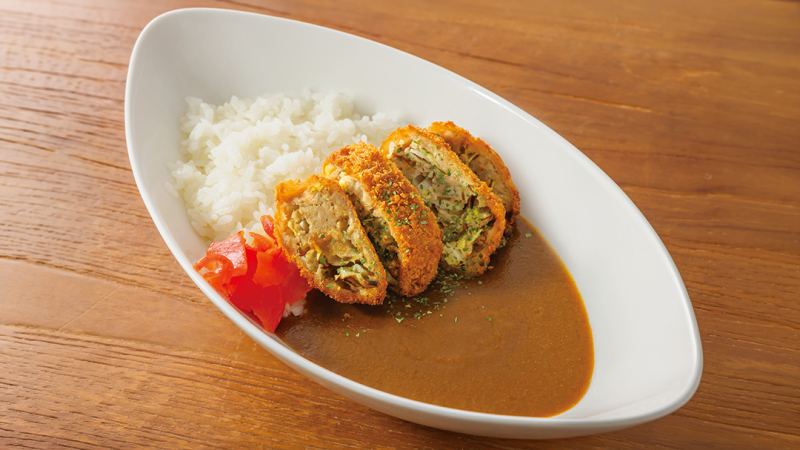 倉式欧風メンチカツカレー