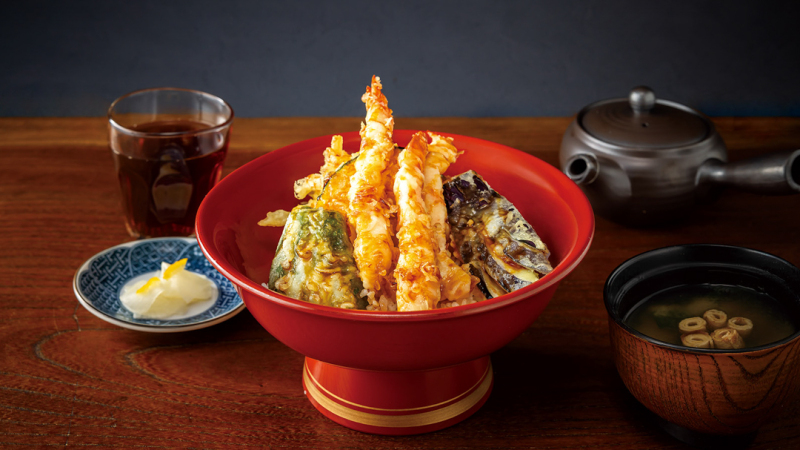 海老天丼