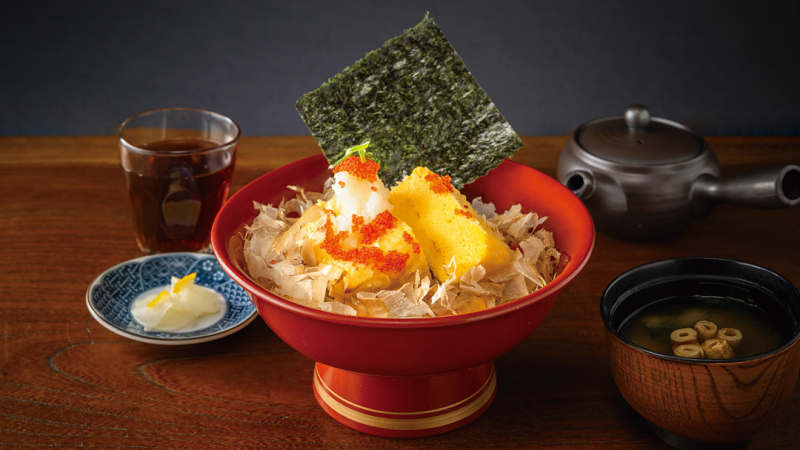 厚焼き玉子天丼