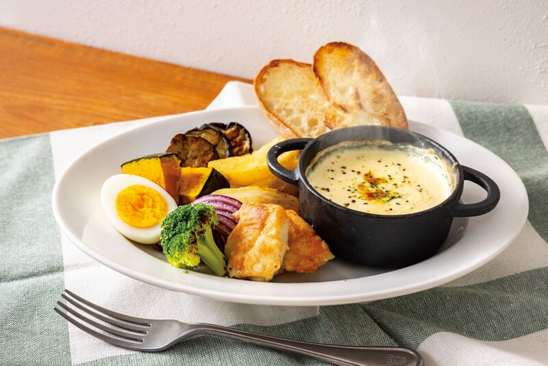 チーズフォンデュ